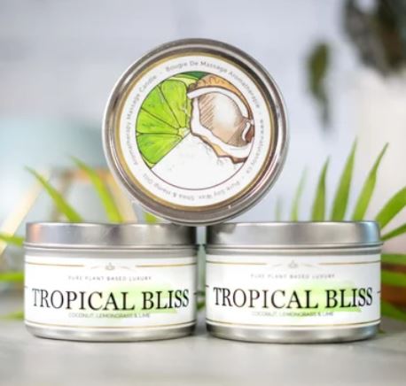Tropical Bliss Spa Candle