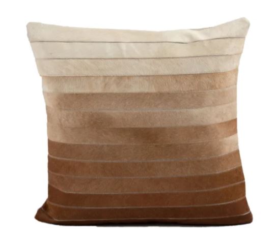 Cowhide Ombre Pillow