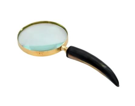 Horn Magnifying Glass