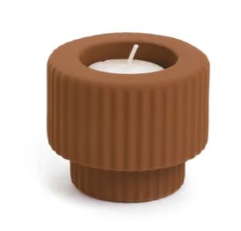 Norman Ribbed Candleholder
